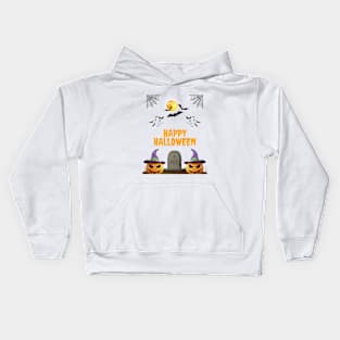 happy halloween Kids Hoodie